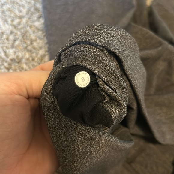 Lululemon Like New Dark Gray Full Length Leggings - Picture 12 of 12